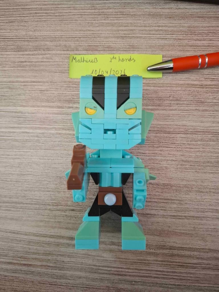 Mega construx Kubros #21 Hellboy Abe Sapien, Ophalen of Verzenden, Gebruikt