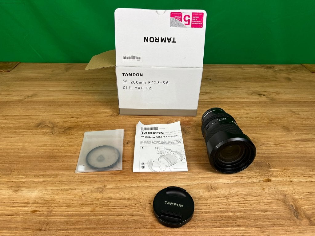 Tamron 25 tot 200 mm F2.8 tot 5.6 G2 Sony FE, Gebruikt, Tamron, Zoom, Sony E-mount