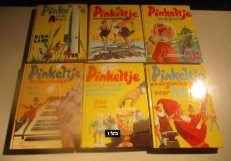 6 Prima Boeken van Pinkeltje, Ophalen of Verzenden, Zo goed als nieuw, Fictie algemeen