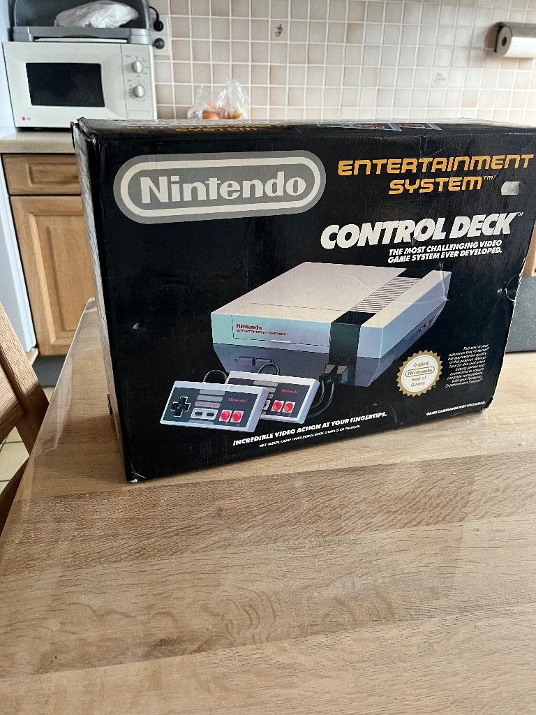 Nintendo nes + originele doos, Games en Spelcomputers, 2 spelers, Ophalen, Gebruikt