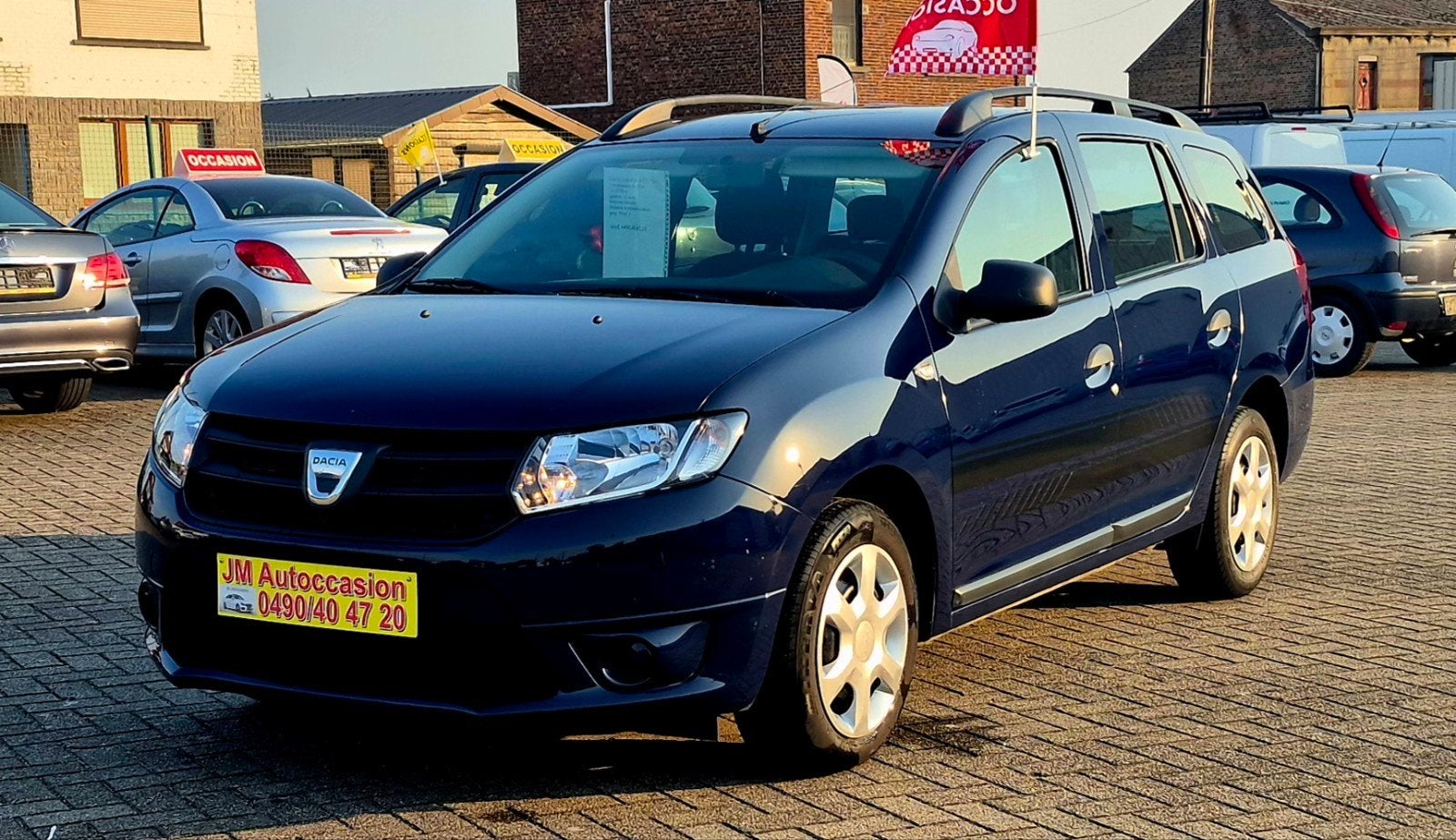 dacia logan MCV 1.2 essence, Auto's, Voorwielaandrijving, Stof, Zwart, 4 cilinders
