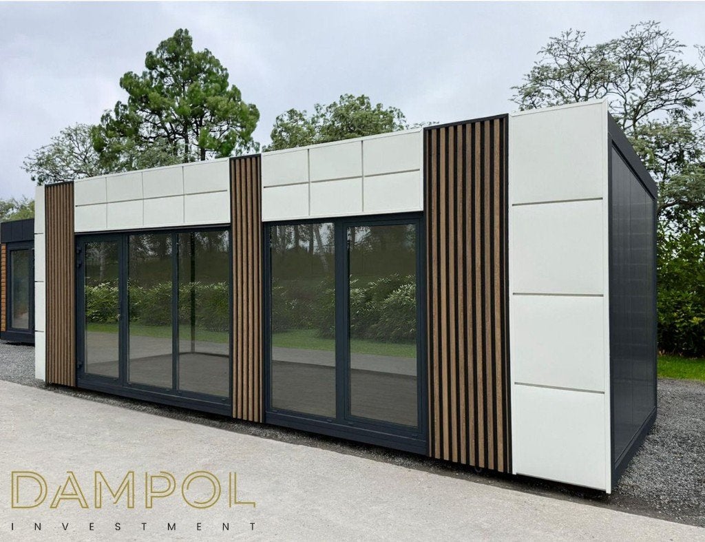 Pavillon idéal pour le bureau  8x3 m