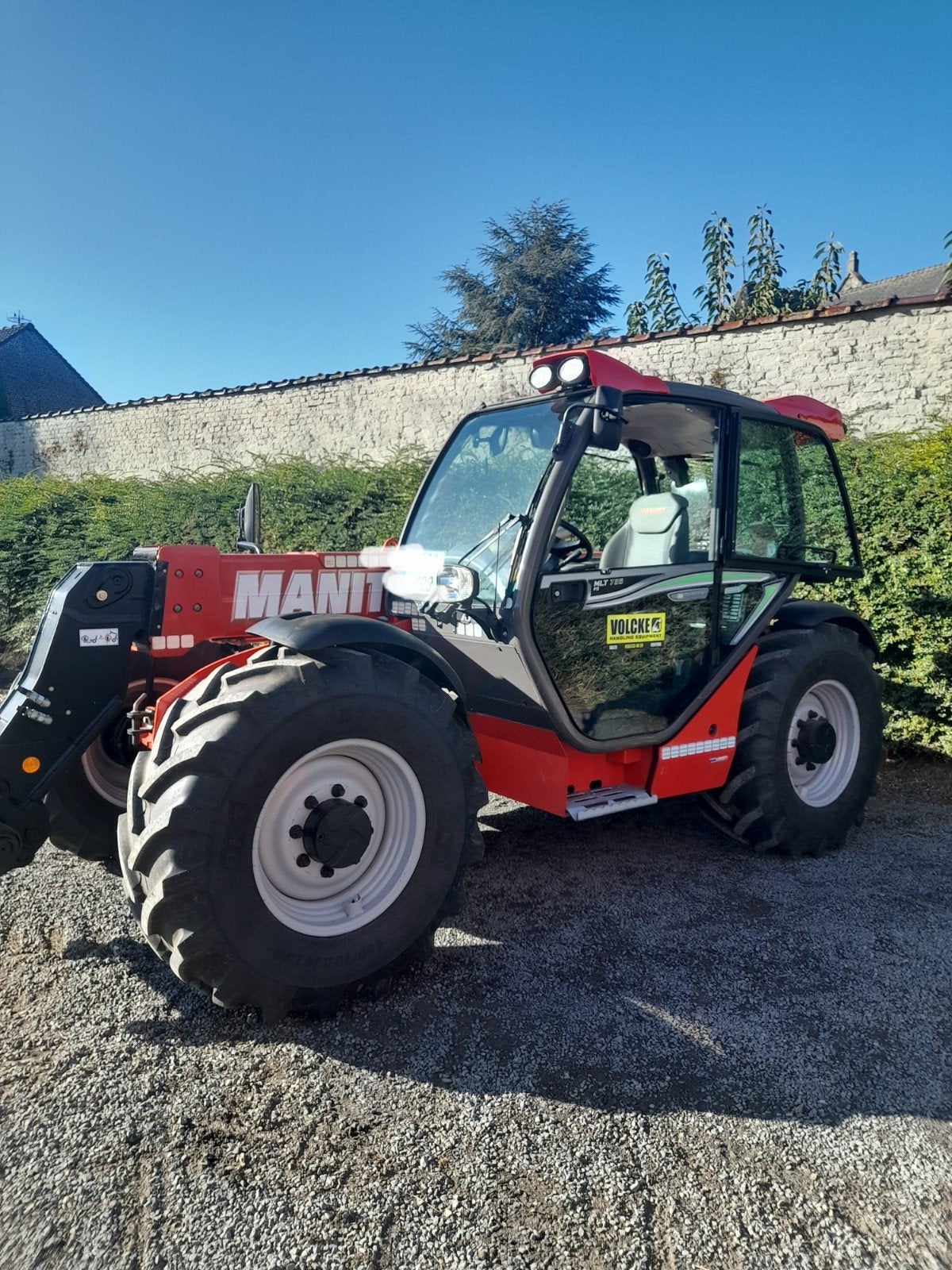 manitou mlt 735, Articles professionnels, Enlèvement