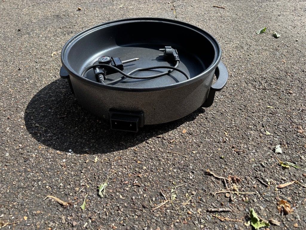Grote elektrische pan, Elektronische apparatuur, Kookplaten, Ophalen, Nieuw, 3 kookzones of minder, Vrijstaand