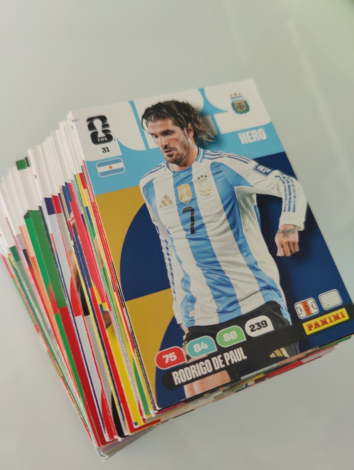 panini ruilkaarten, Ophalen, Zo goed als nieuw