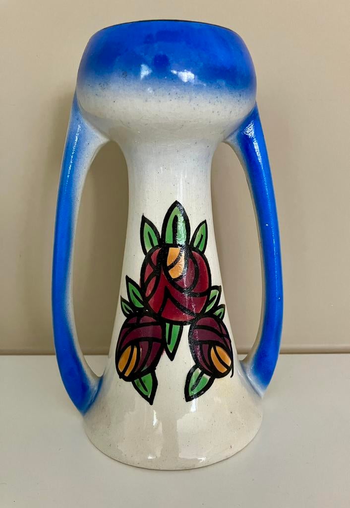 Retro vintage Art deco vaas, Huis en Inrichting, Ophalen of Verzenden, Zo goed als nieuw