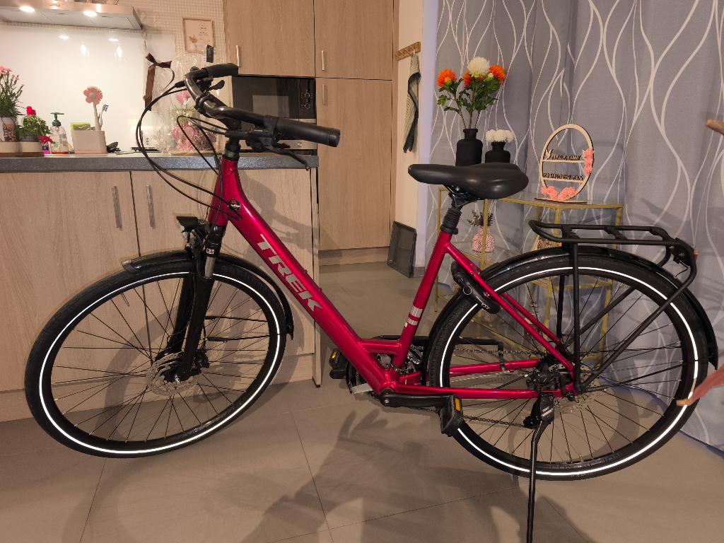 damesfiets "Trek Verve 2" in perfecte staat., Fietsen en Brommers, Ophalen, Versnellingen, Zo goed als nieuw, 50 tot 53 cm
