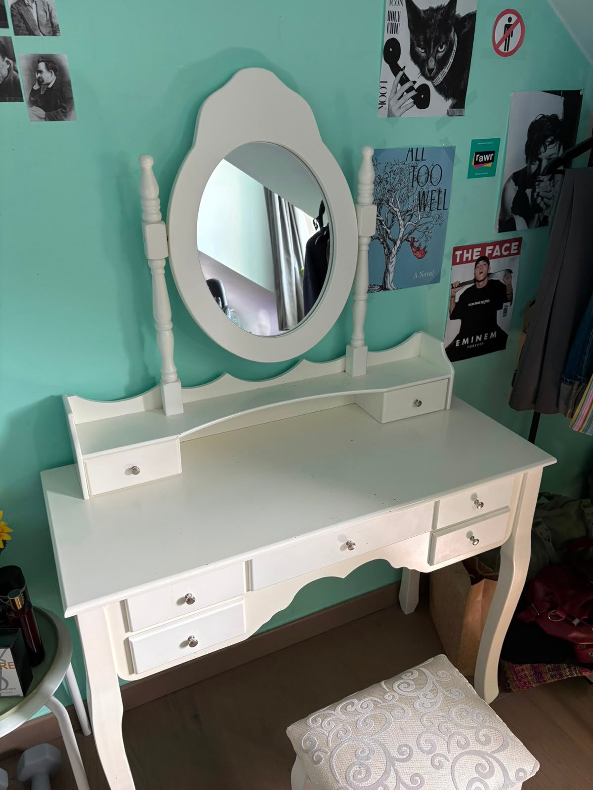 Coiffeuse pour fille, Enlèvement, Utilisé
