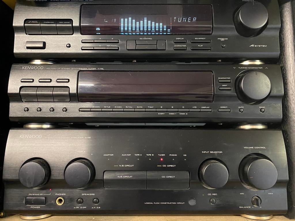 Hi-Fi Kenwood afzonderlijke elementen, Audio, Tv en Foto, Gebruikt, Losse componenten, Tuner of Radio, Ophalen