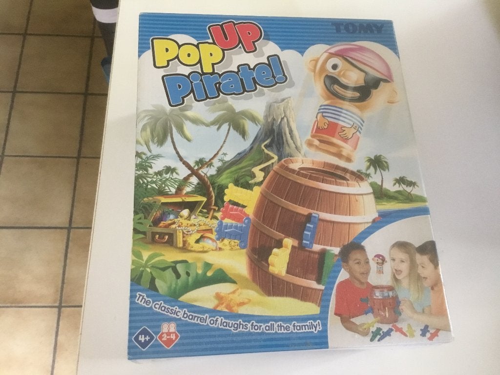 Pop up pirate, Ophalen