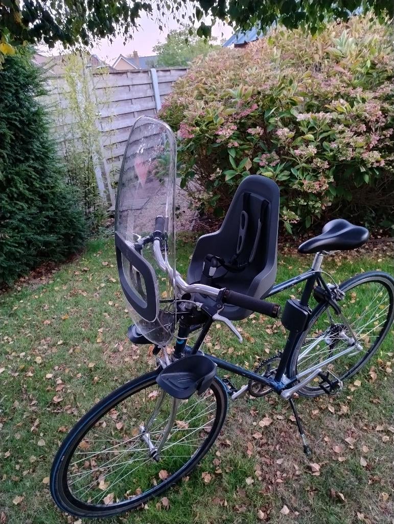 fietsstoeltje Bobike one met windscherm, Ophalen