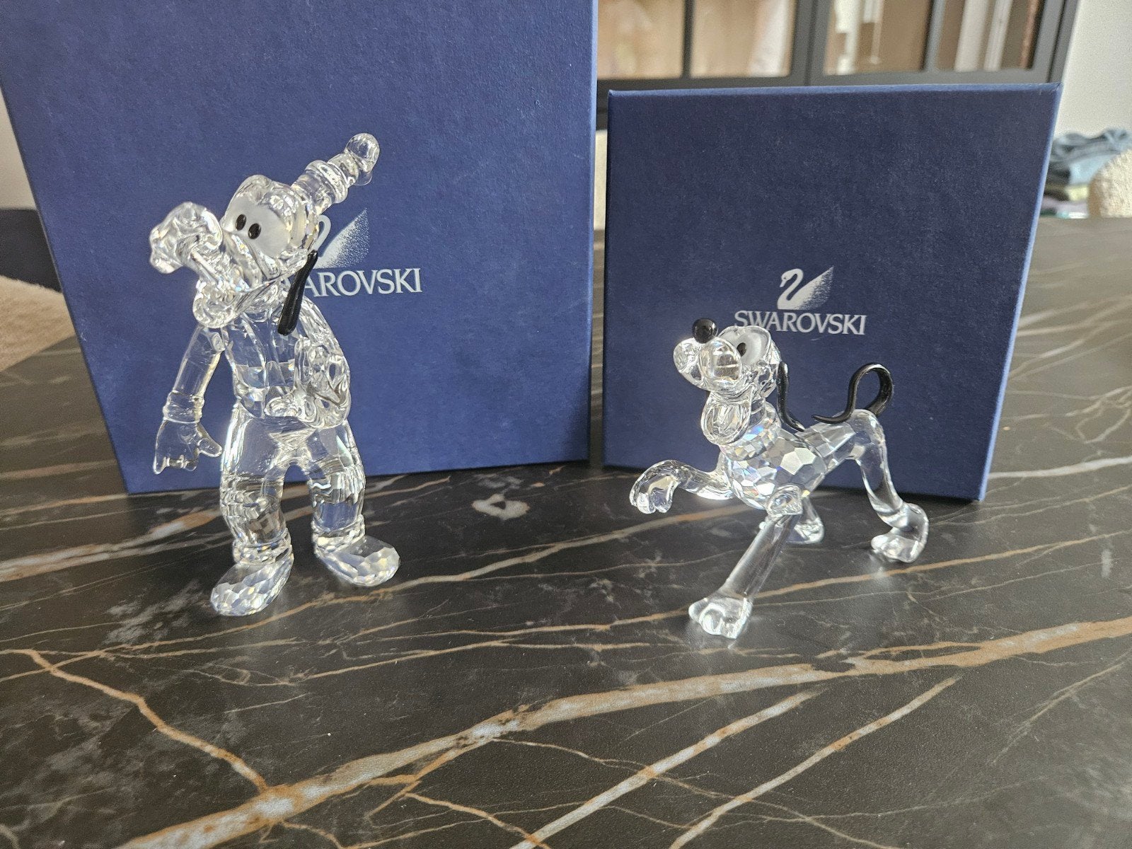 swarovski goofy + pluto, Ophalen