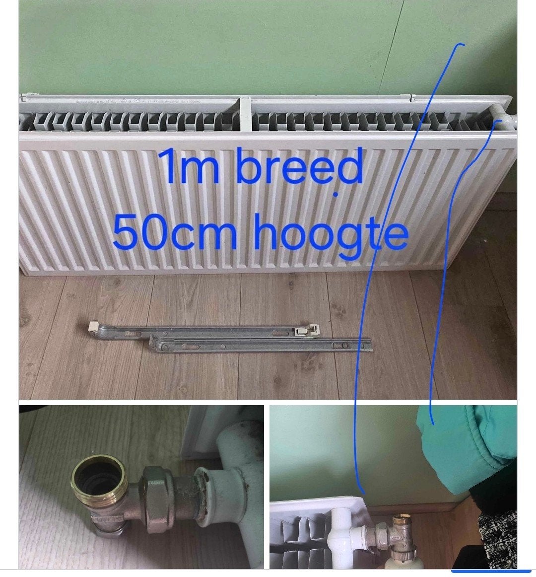 radiator/chauffage, Ophalen, Zo goed als nieuw, Radiator