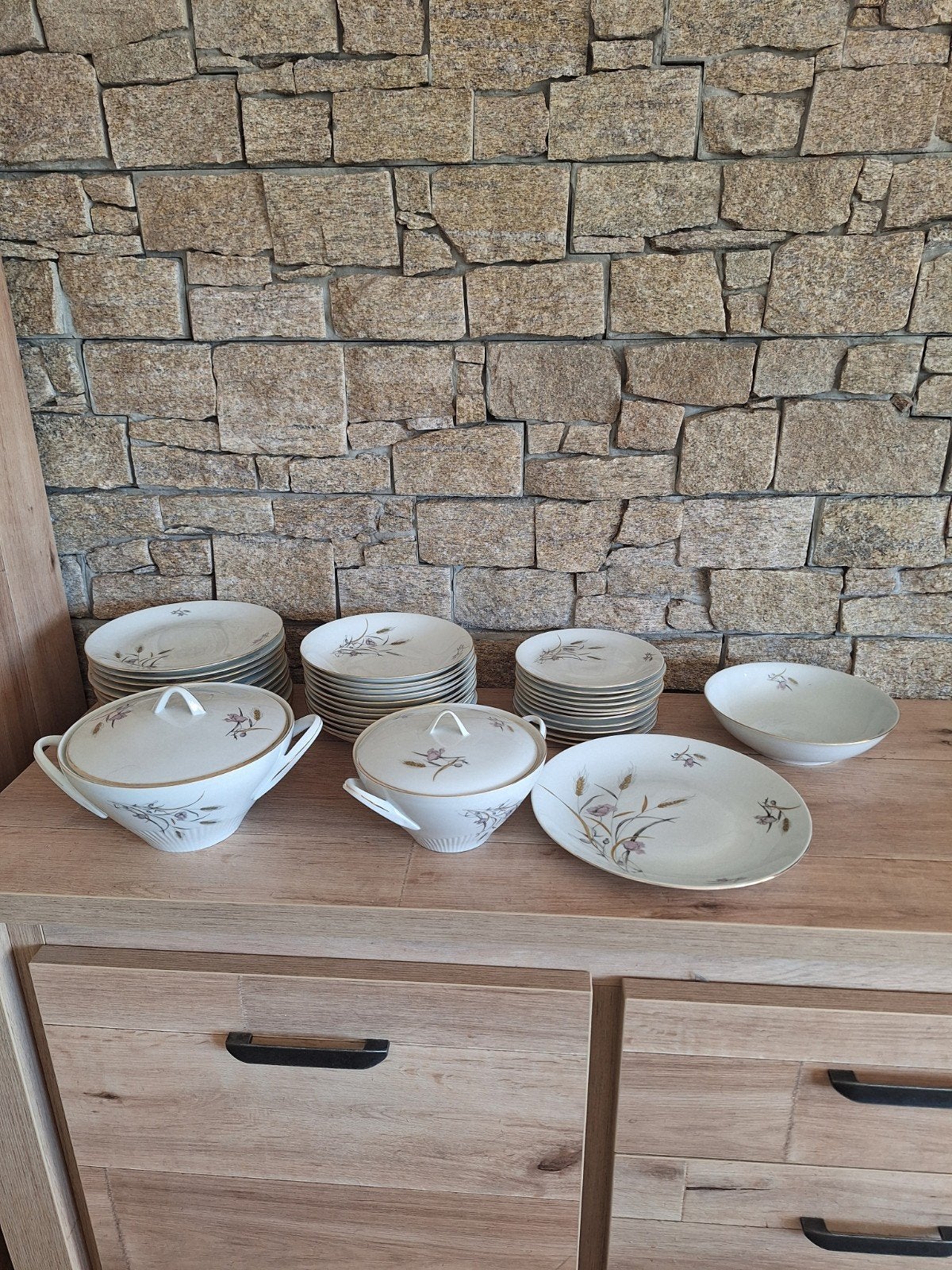 Service de table porcelaine EPIAG D.F. Tchécoslovaquie – Déc, Antiquités & Art, Enlèvement