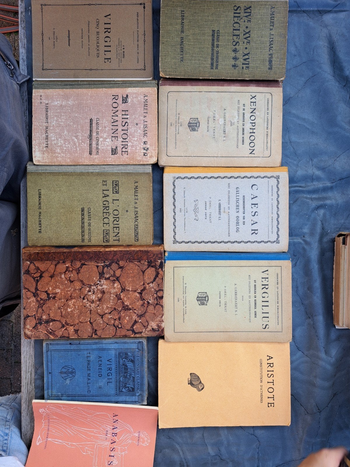 collectie zeer oude boeken, Grieks en Latijn, Antiquités & Art, Enlèvement