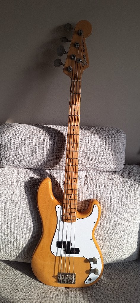 Basse YAMAHA Pulser (précision) PB-450NT (naturelle)., Musique & Instruments, Enlèvement ou Envoi, Utilisé, Électrique