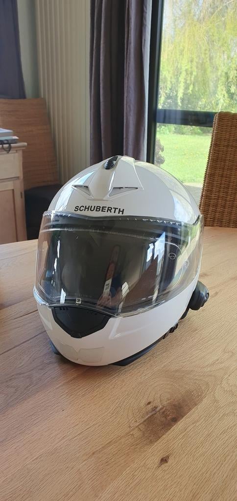 Schuberth c3pro motorhelm, Motoren, Ophalen, M