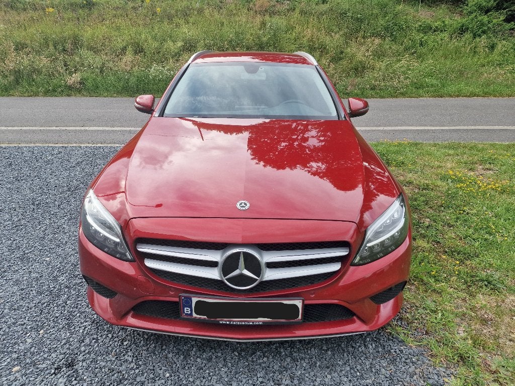 Mercedes-Benz C 200 d Break – automatique 9G-Tronic  – 2020, Auto's, Achterwielaandrijving, 1800 kg, 4 cilinders, Leder en Stof