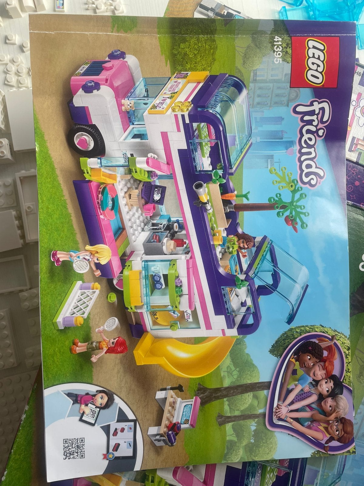 Lego friends vriendschapsbus 41395, Ophalen, Lego, Friends, Zo goed als nieuw