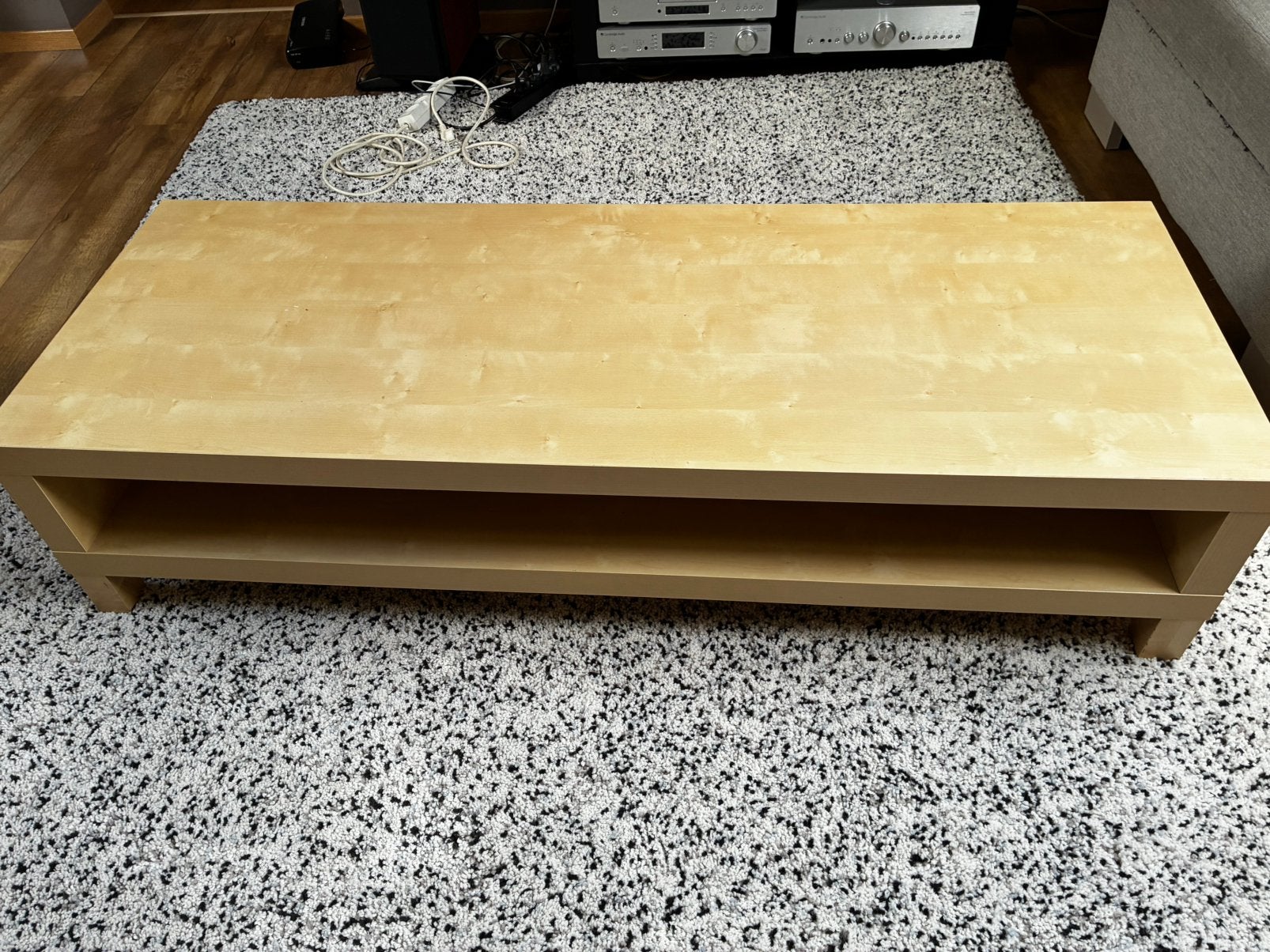 IKEA salontafel, Huis en Inrichting, Tafels | Salontafels, Ophalen, Gebruikt, 100 tot 150 cm, 50 tot 100 cm