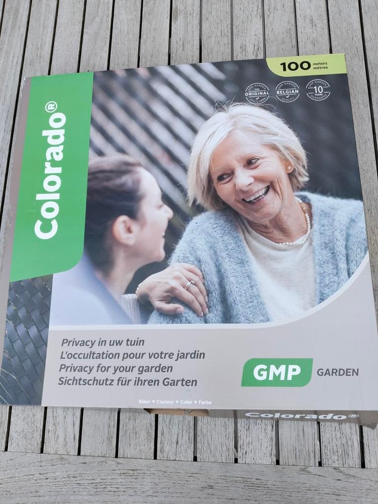 Zwarte Vlechtband afsluiting, Tuin en Terras, Ophalen