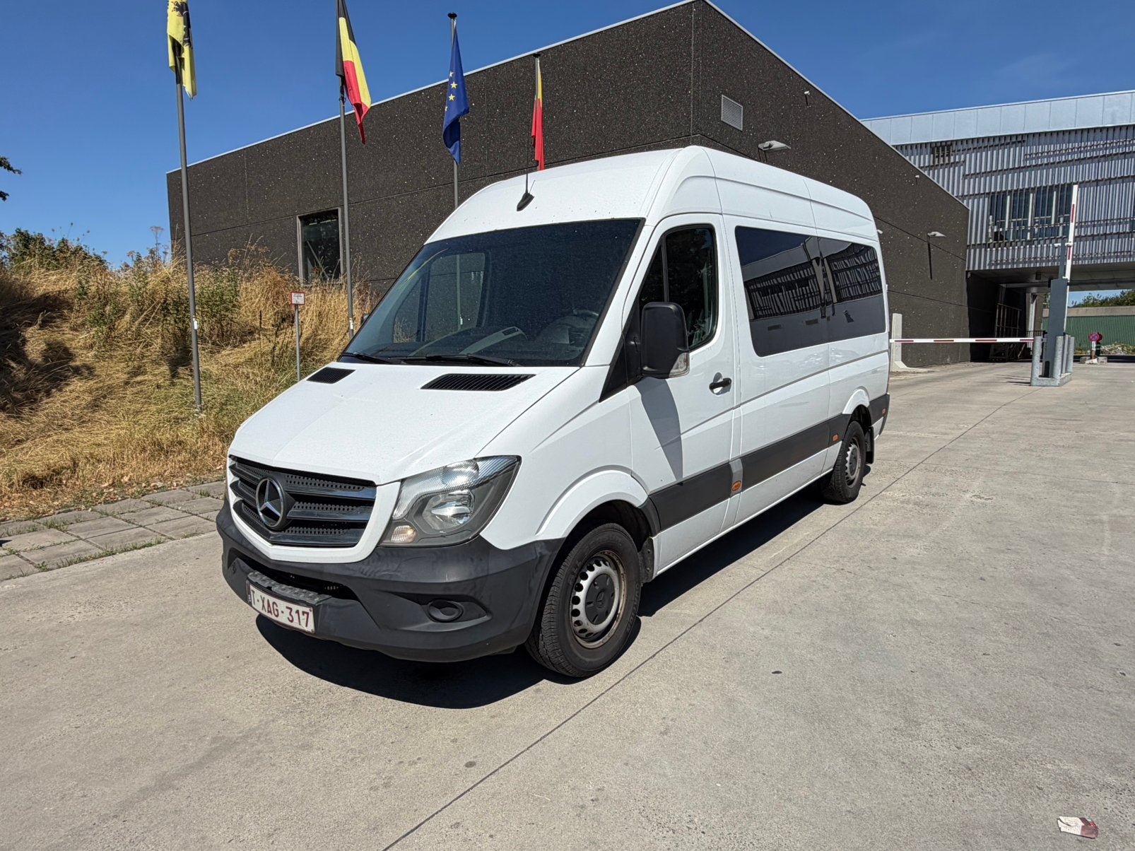 Mercedes Sprinter 314 2018 Minibus Airco Manueel 9zit, Auto's, Euro 6, Bedrijf, 5 deurs, Overige carrosserie