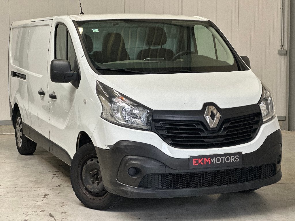 Renault Trafic 1.6dci / Airco / Navi / Sensoren / 114948km, Auto's, Stof, 174 g/km, 89 kW, Wit