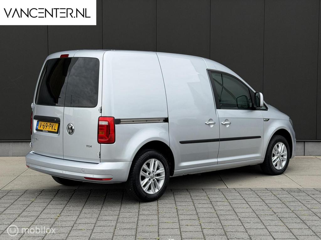 Volkswagen Caddy 2.0 TDI 102PK DSG Automaat Euro 6 Highline, Auto's, Stof, Gebruikt, Zwart, 4 cilinders