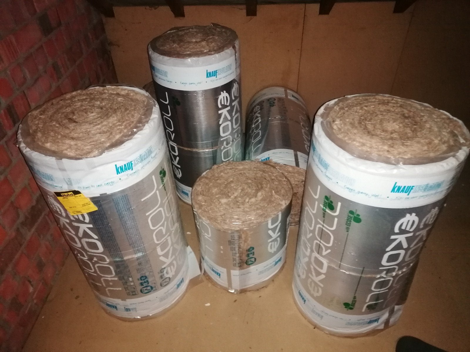 Isolatie KNAUF minerale wol 63m², Doe-het-zelf en Bouw, 4 tot 8 cm, Nieuw, 15 m² of meer, Glaswol