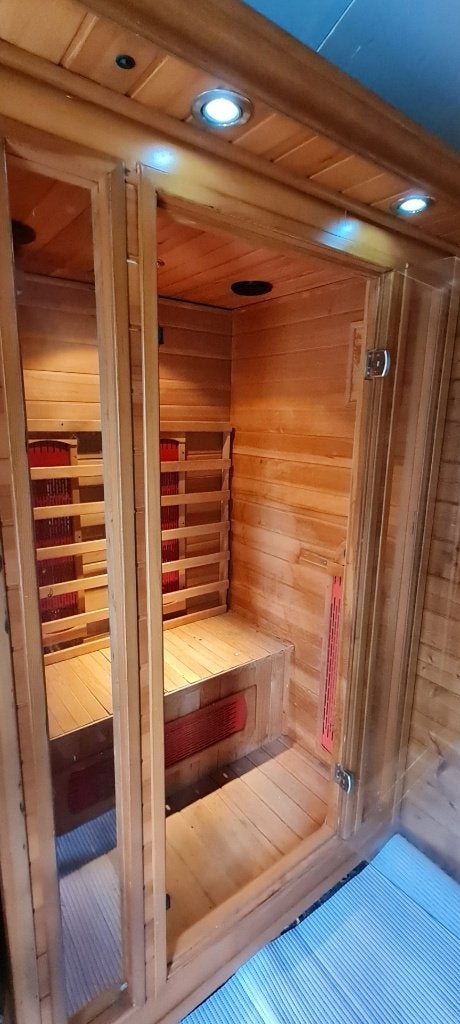 Sauna, Ophalen, Zo goed als nieuw, Infrarood, Complete sauna