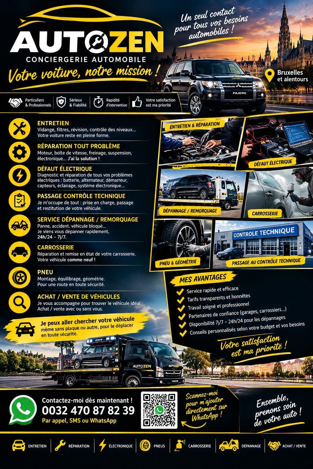 Conciergerie automobile | Entretien, réparation, dépannage