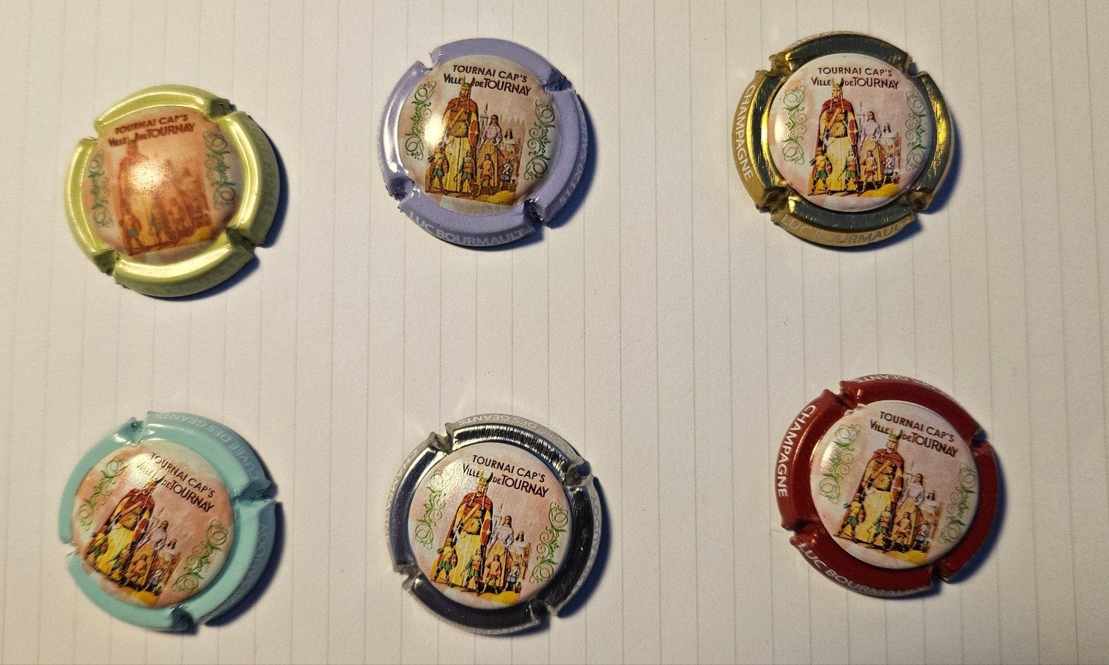 Capsules de champagne belge, Enlèvement ou Envoi