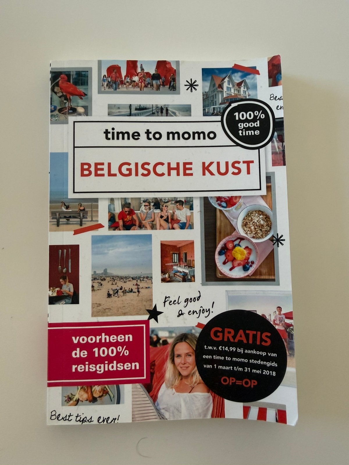 Manon Dekien - Belgische kust - Time to Momo, Boeken, Overige merken, Ophalen of Verzenden, Zo goed als nieuw, Reisgids of -boek