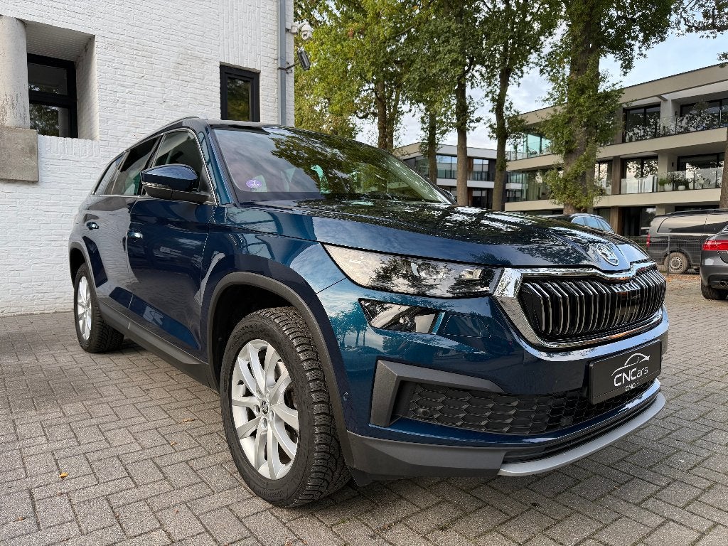 Skoda Kodiaq ***VIRTUAL COCKPIT***, Auto's, 1498 cc, 4 cilinders, Blauw, Leder en Stof