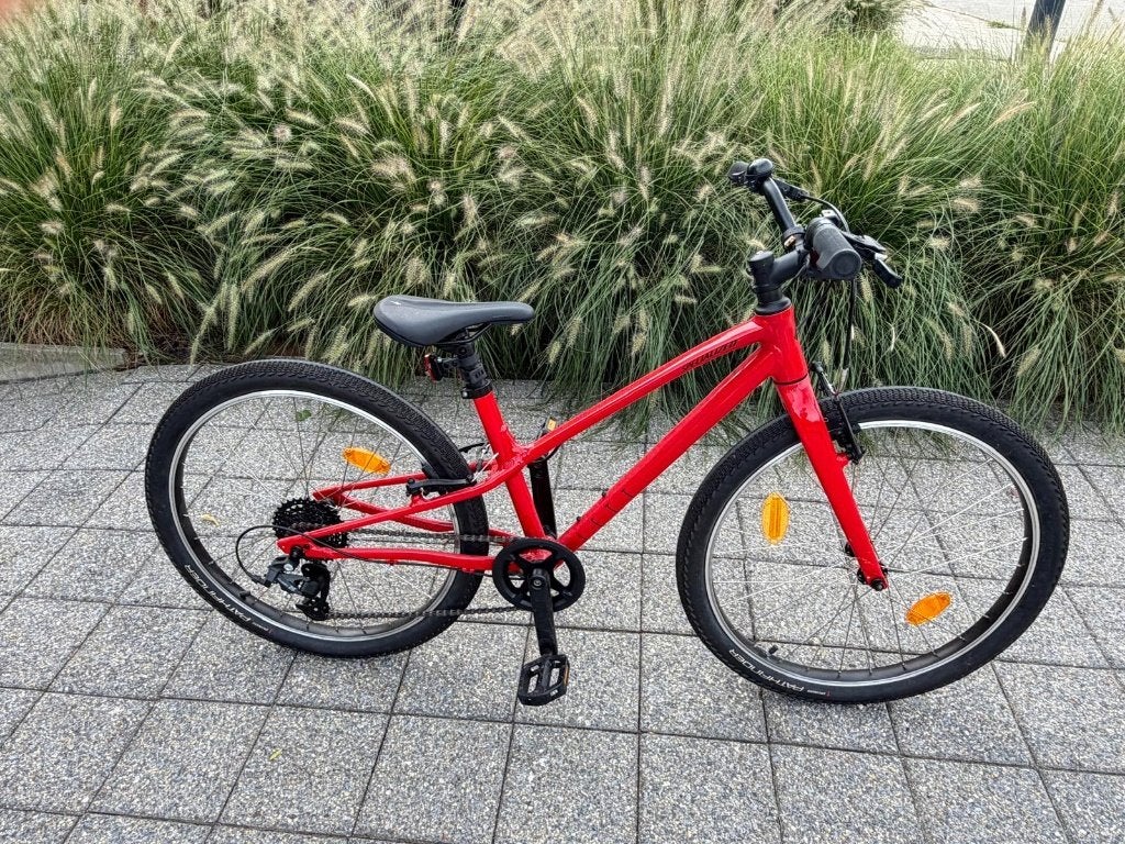 Jongensfiets, Fietsen en Brommers, Fietsen | Jongens, 24 inch, Velgrem, Zo goed als nieuw, Handrem