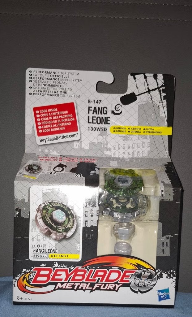 Hasbro Beyblade Metal Fury - Fang Leone 130W2D, Ophalen of Verzenden, Nieuw