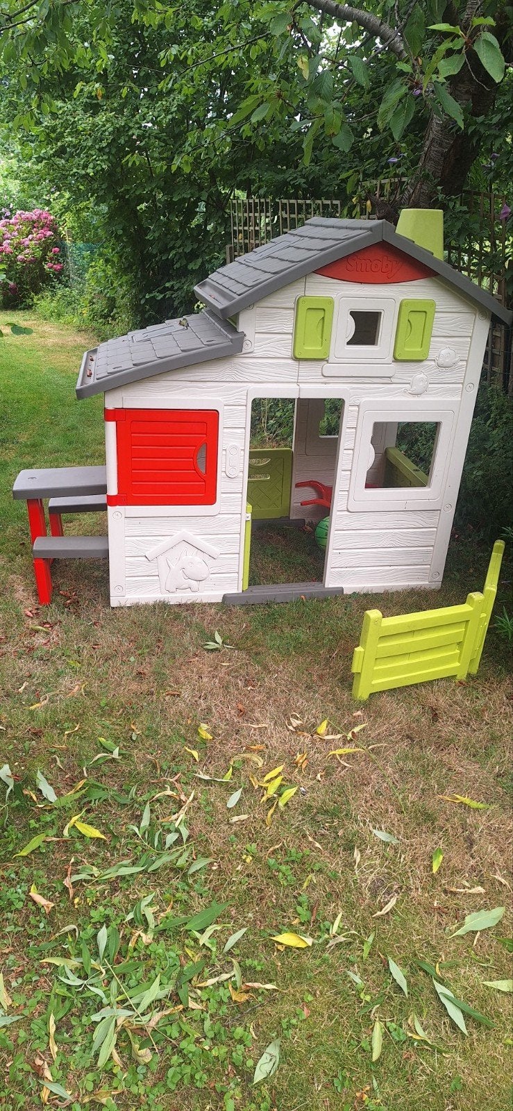 Smoby maison de jardin, Enlèvement