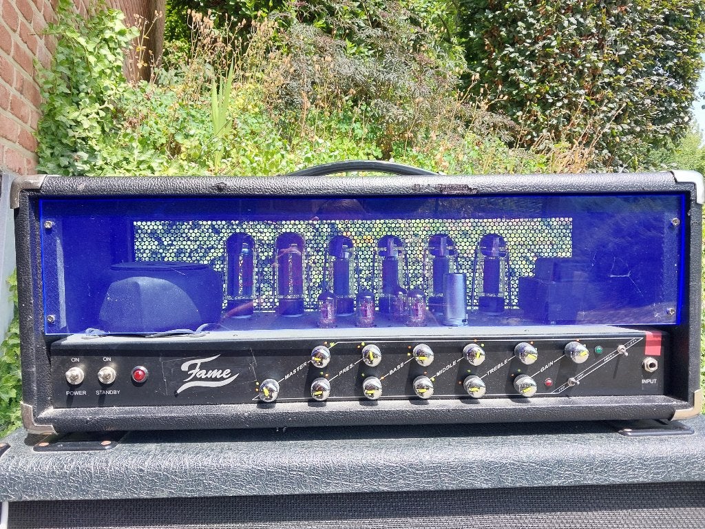 Yerasov / Fame Bulldozer ampli lampe 100w, Muziek en Instrumenten, Versterkers | Bas en Gitaar, Gebruikt, Gitaar, 50 tot 100 watt