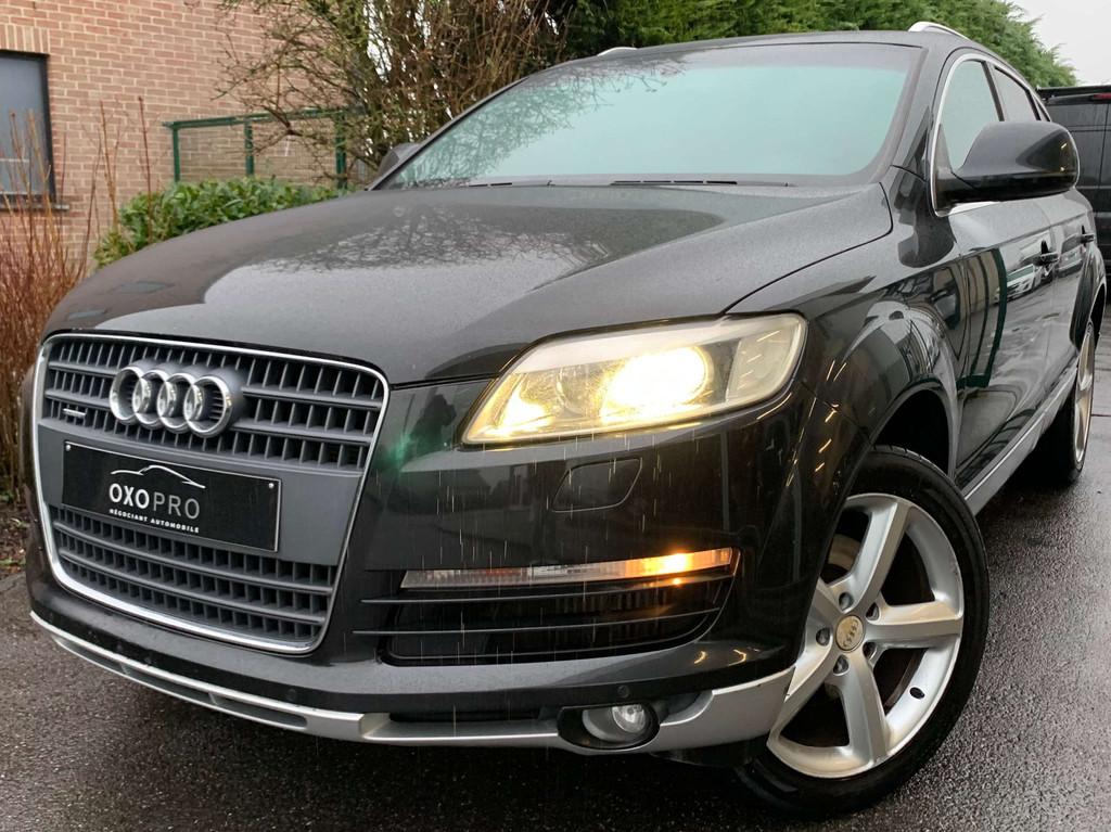 Audi Q7 3.0 TDi / S Line / 1er PROPRIETAIRE / FULL OPTIONS, Autos, Audi, Cuir, Achat, 155 kW, Entreprise