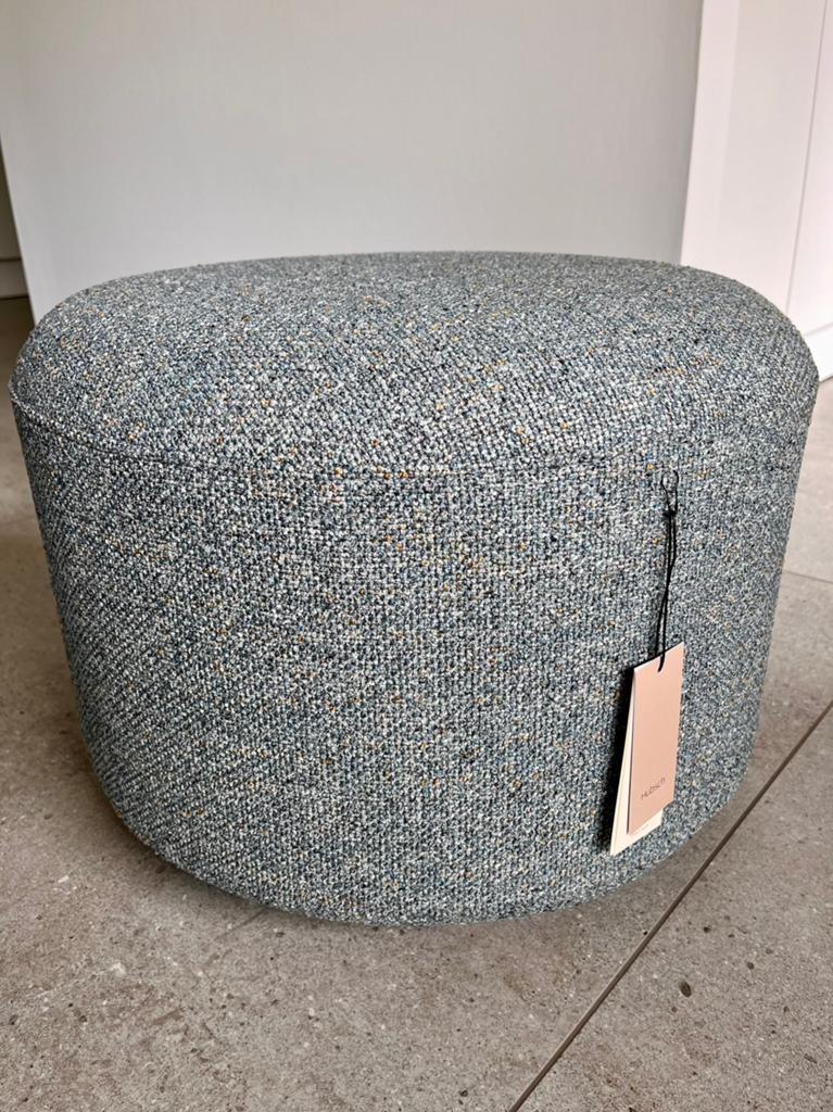 Hübsch Marshmellow Pouffe Small, donkergrijs [NIEUW], Ophalen, Nieuw, Deens design, Scandinvavisch, modern, Stof