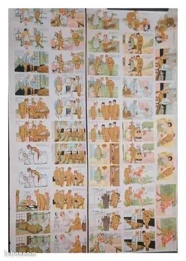 Carte militaire humoristique WW2, Envoi, 1920 à 1940, Non affranchie, Politique et Histoire
