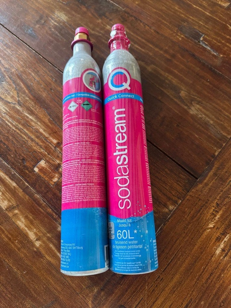 2 sodastream flessen Quick Connect, Ophalen of Verzenden, Nieuw