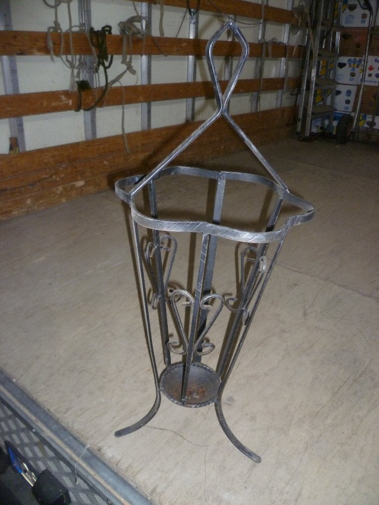SMEEDIJZEREN PARAPLUSTAANDER, Antiek en Kunst, Ophalen