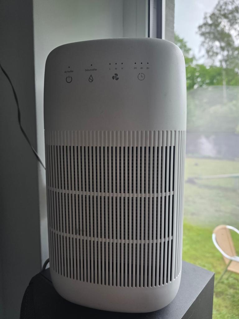 Air purifier dehumidifier, Ophalen
