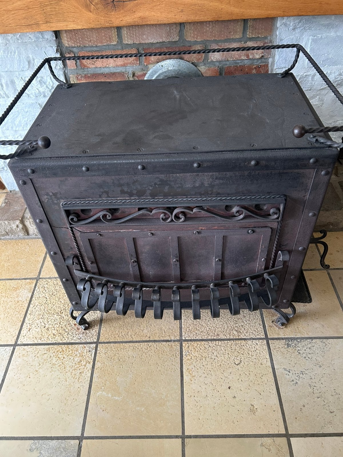 Poêle a bois, Maison & Meubles, Enlèvement, Utilisé, Bois, Autoportant