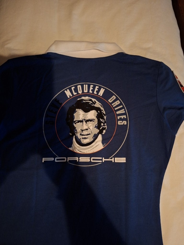 polo shirt Porsche XS NIEUW, Ophalen of Verzenden, Nieuw, Blauw, Korte mouw