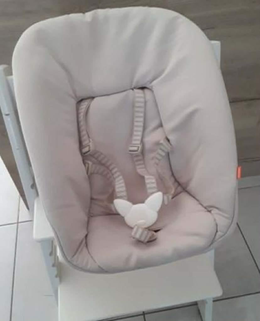 Set newborn stokke tripp trapp, Kinderen en Baby's, Kinderstoelen, Ophalen, Zo goed als nieuw, Overige typen