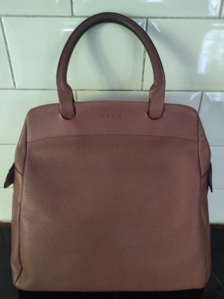 Handtas Deux de Delvaux, Ophalen, Gebruikt, Bruin, Handtas