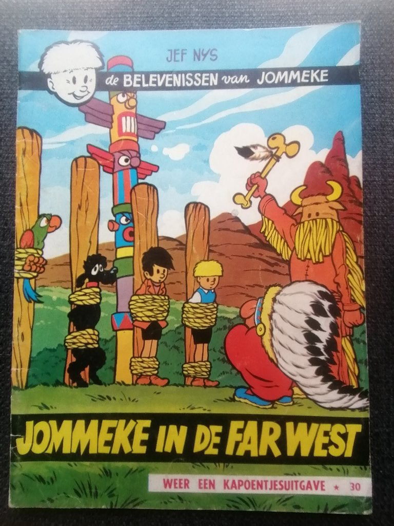 Jommeke album nr.30 : Jommeke in de far west (aantal: 1), Boeken, Stripverhalen, Eén stripboek, Jef Nys., Ophalen, Gelezen