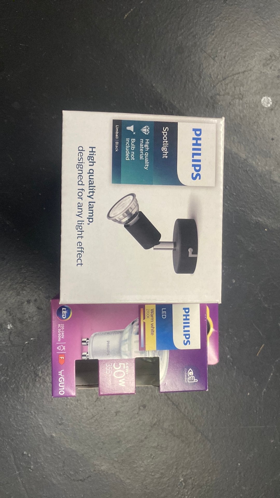 Philips spot + lamp, Huis en Inrichting, Ophalen of Verzenden, Nieuw, Philips